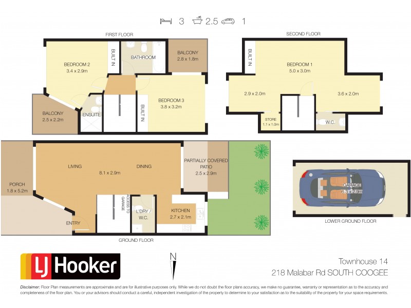 14/218-220 Malabar Road, South Coogee NSW 2034 Floorplan