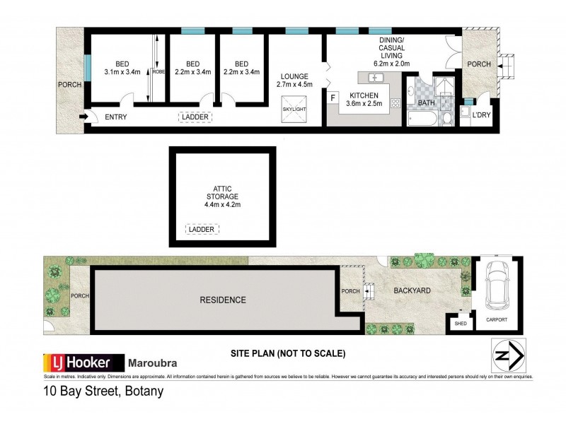 10 Bay Street, Botany NSW 2019 Floorplan