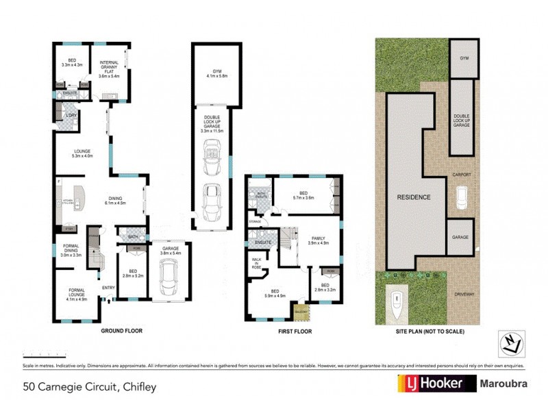 50 Carnegie Circuit, Chifley NSW 2036 Floorplan