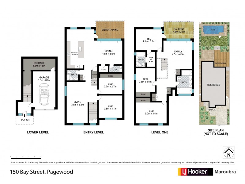 150 Bay Street, Pagewood NSW 2035 Floorplan