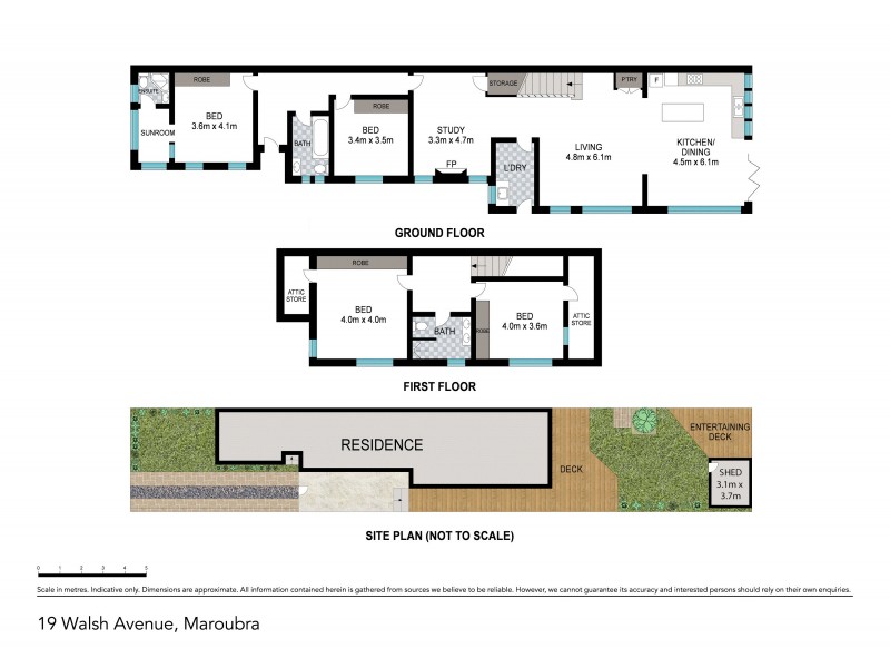 19 Walsh Avenue, Maroubra NSW 2035 Floorplan