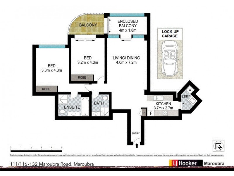 111/116-132 Maroubra Road, Maroubra NSW 2035 Floorplan