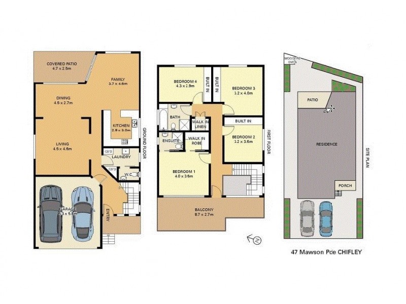 47 Mawson Parade, Chifley NSW 2036 Floorplan