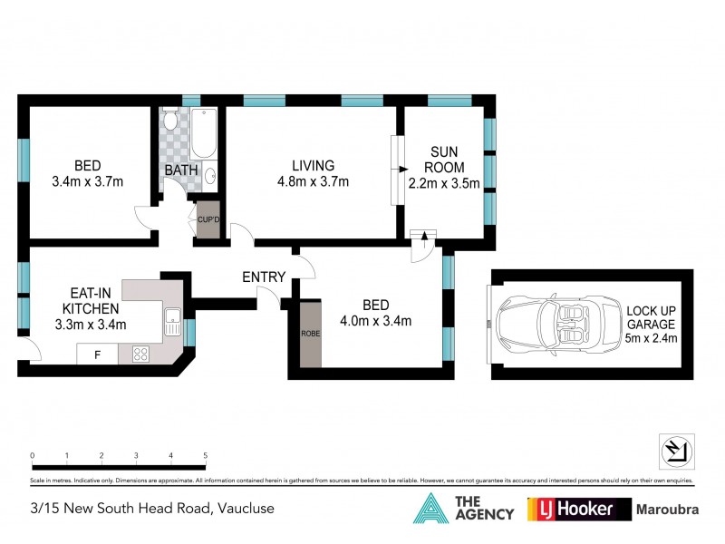 3/15 New South Head Road, Vaucluse NSW 2030 Floorplan