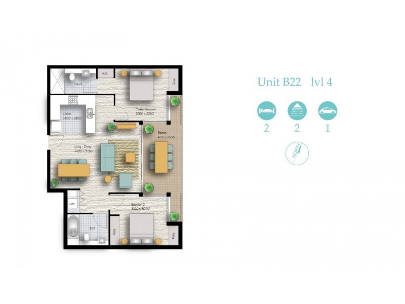 B22/495 Bunnerong Road, Matraville NSW 2036 Floorplan