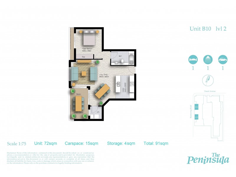 B10/495 Bunnerong Road, Matraville NSW 2036 Floorplan
