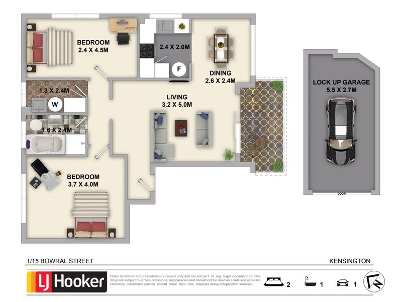 Apartment 1/15 Bowral Street, Kensington NSW 2033