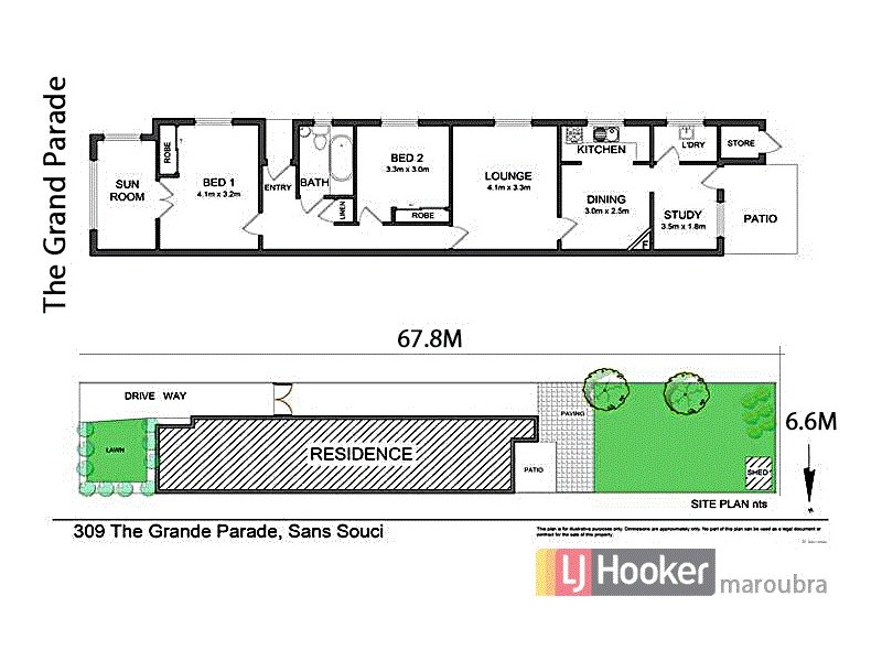 309 The Grand Parade, Sans Souci NSW 2219 Floorplan