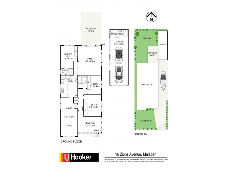 16 Zions Avenue, Malabar NSW 2036 Floorplan