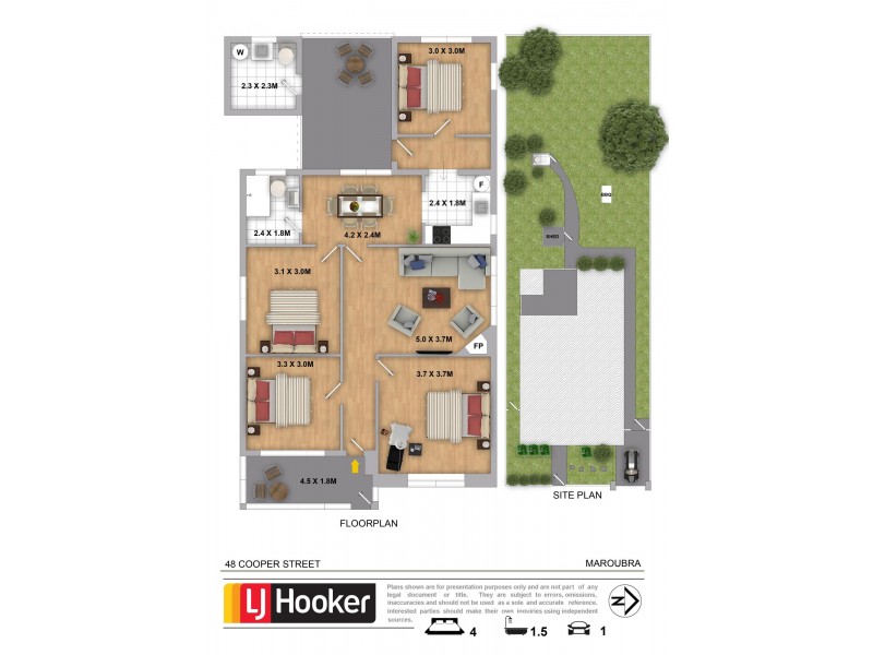 48 Cooper Street, Maroubra NSW 2035 Floorplan