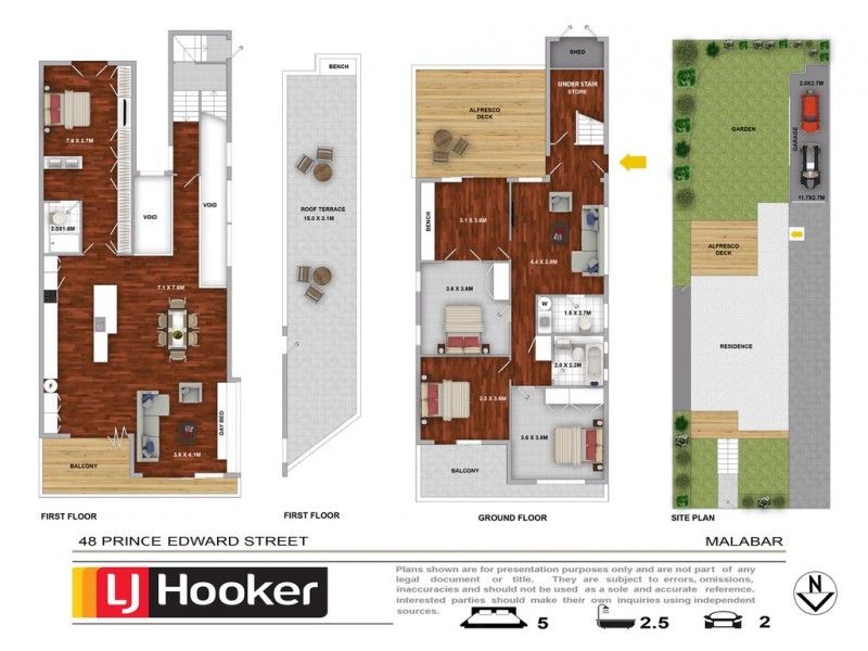 48 Prince Edward Street, Malabar NSW 2036 Floorplan