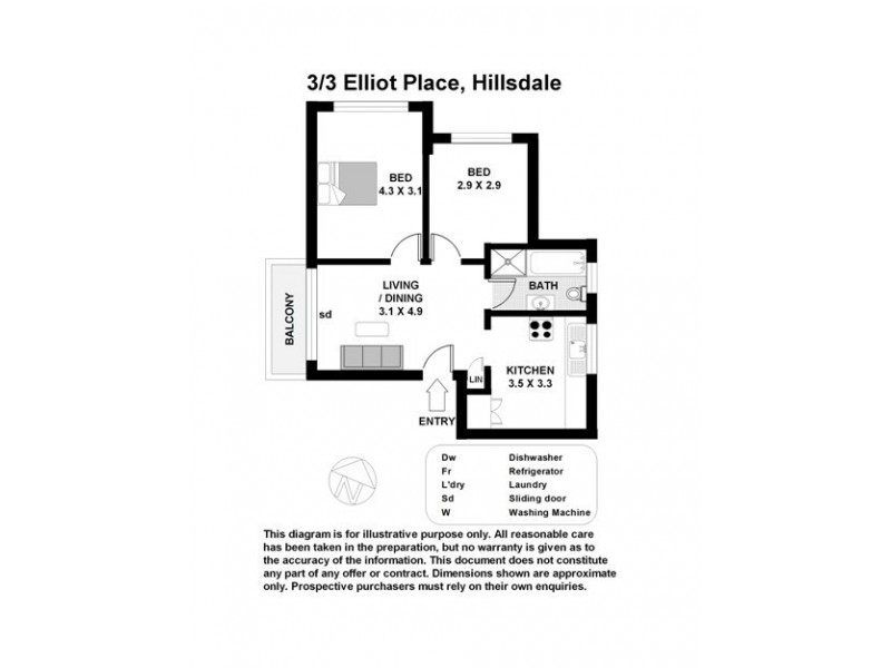 3/3 Elliott Place, Hillsdale NSW 2036