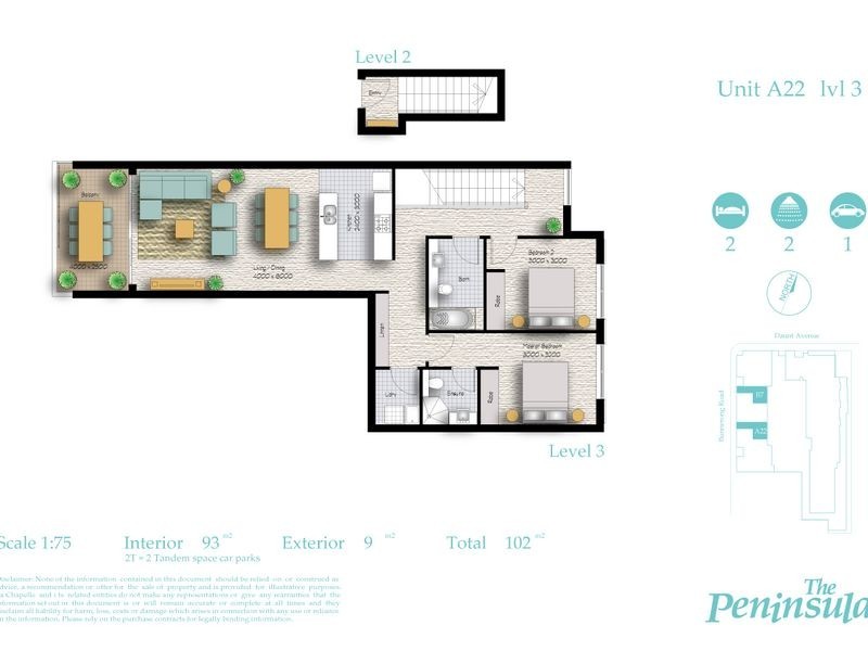 A22/503 Bunnerong Road, Matraville NSW 2036 Floorplan