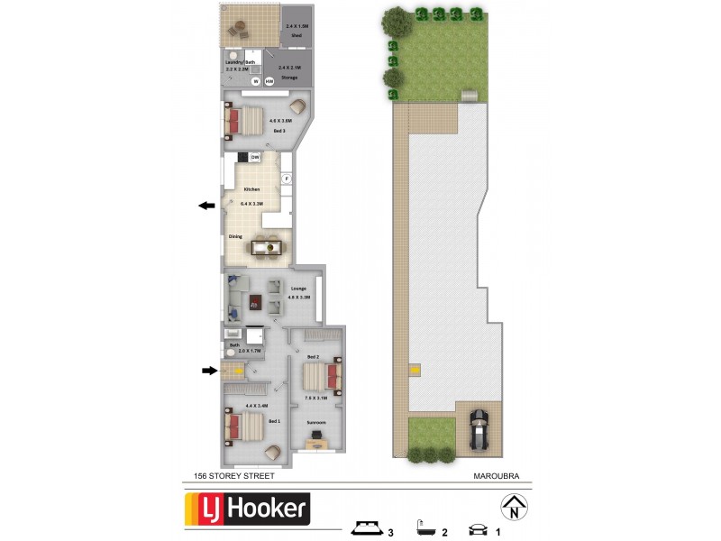 156 Storey Street, Maroubra NSW 2035 Floorplan