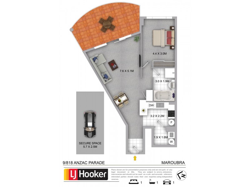9/818 Anzac Parade, Maroubra NSW 2035