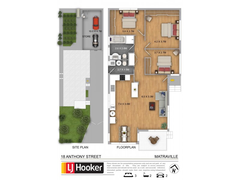 18 Anthony Street, Matraville NSW 2036 Floorplan