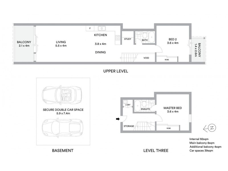 40/15 Green Street, Maroubra NSW 2035 Floorplan