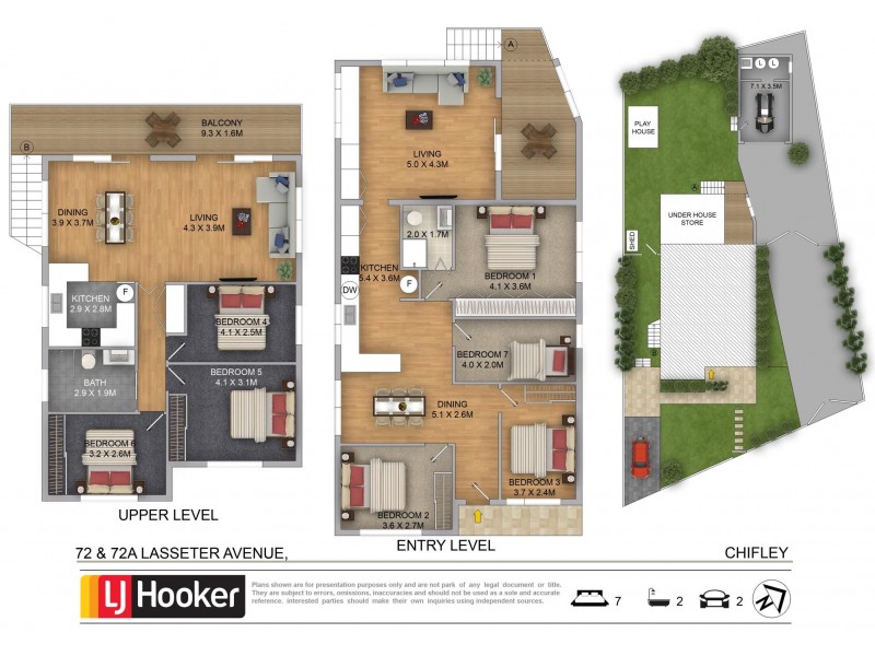72-72A Lasseter Avenue, Chifley NSW 2036 Floorplan