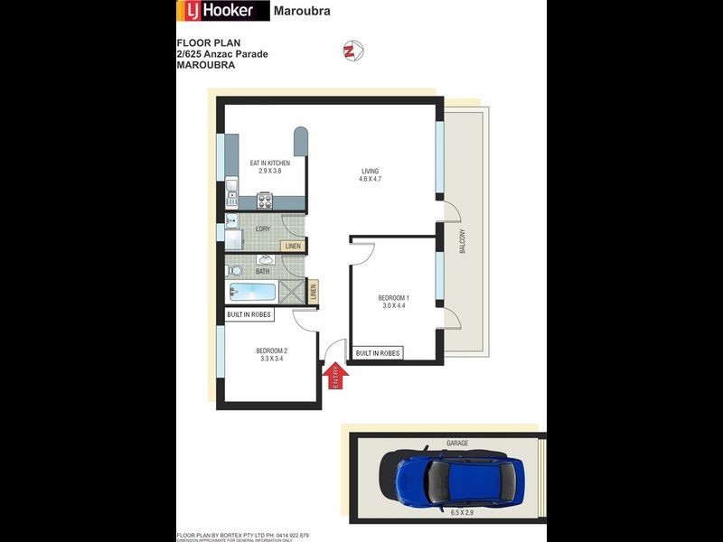 2/625 Anzac Parade, Maroubra NSW 2035