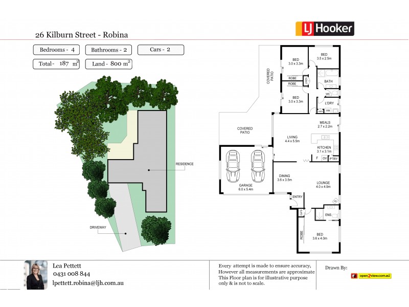 26 Kilburn Street, Robina QLD 4226 Floorplan