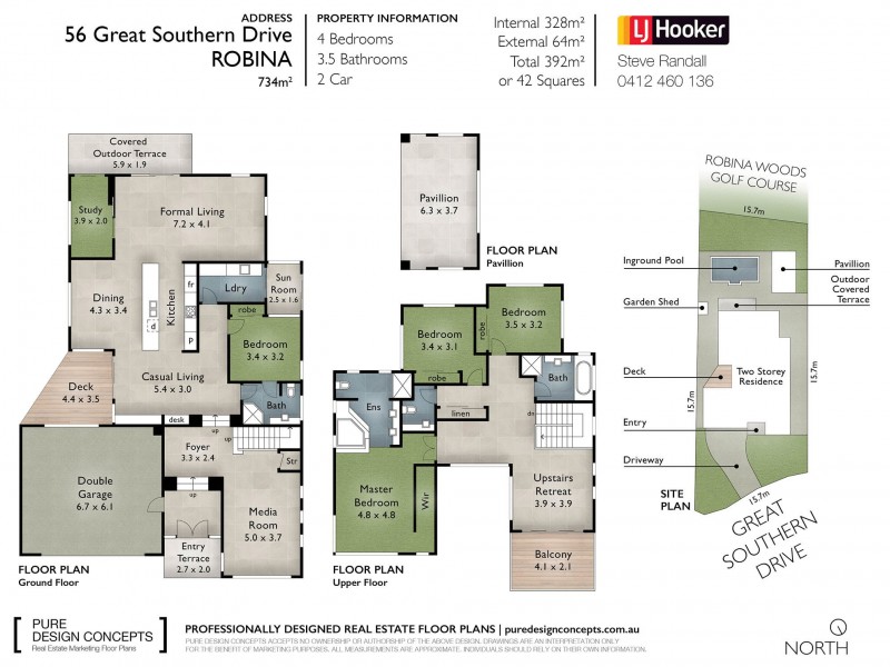 56 Great Southern Drive, Robina QLD 4226 Floorplan