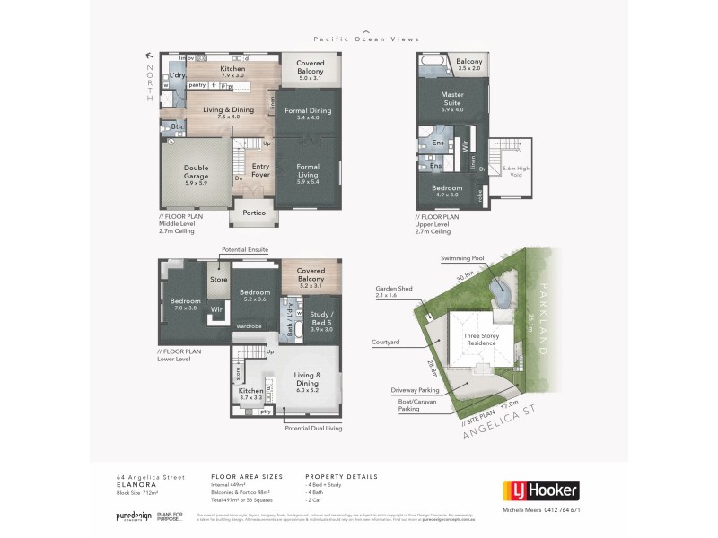 64 Angelica Street, Elanora QLD 4221 Floorplan