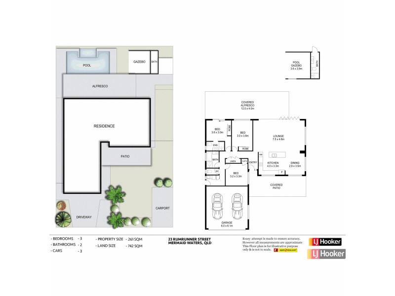 23 Rumrunner Street, Mermaid Waters QLD 4218 Floorplan