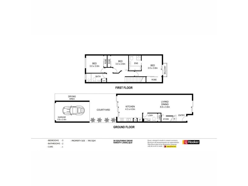 30 South Bay Drive, Varsity Lakes QLD 4227 Floorplan
