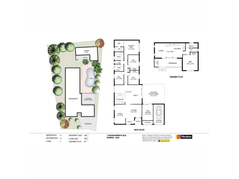 7 Moorabbin Place, Robina QLD 4226 Floorplan