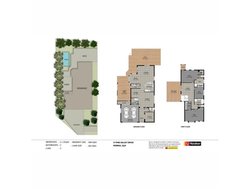 17 Pine Valley Drive, Robina QLD 4226 Floorplan