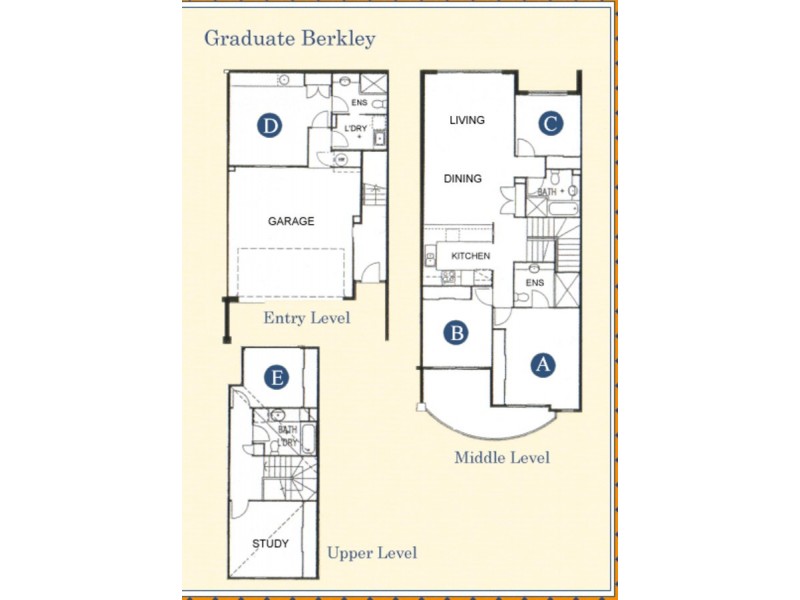 108/4 University Drive, Robina QLD 4226 Floorplan