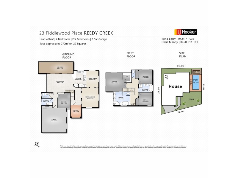 23 Fiddlewood Place, Reedy Creek QLD 4227 Floorplan