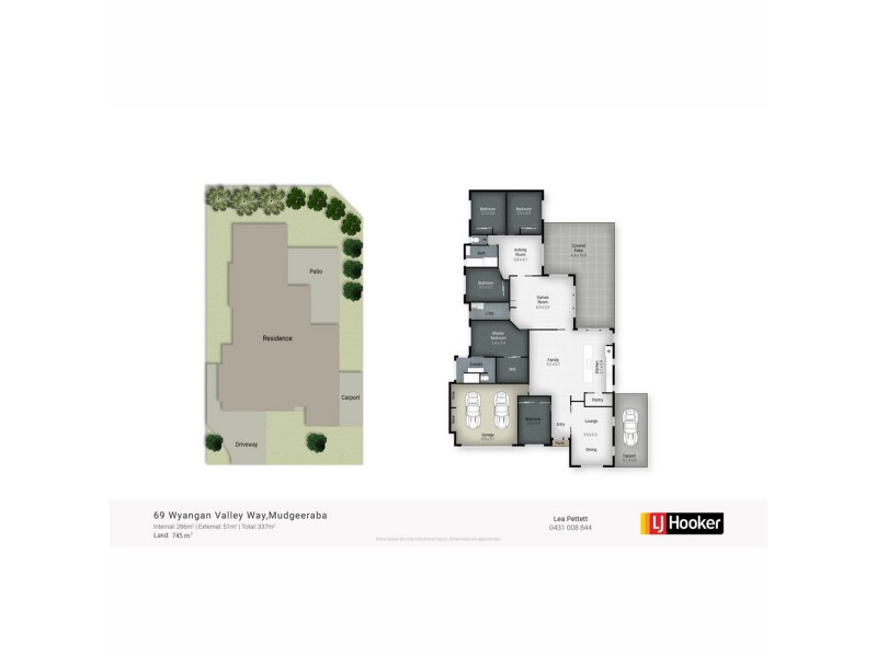 69 Wyangan Valley Way, Mudgeeraba QLD 4213 Floorplan