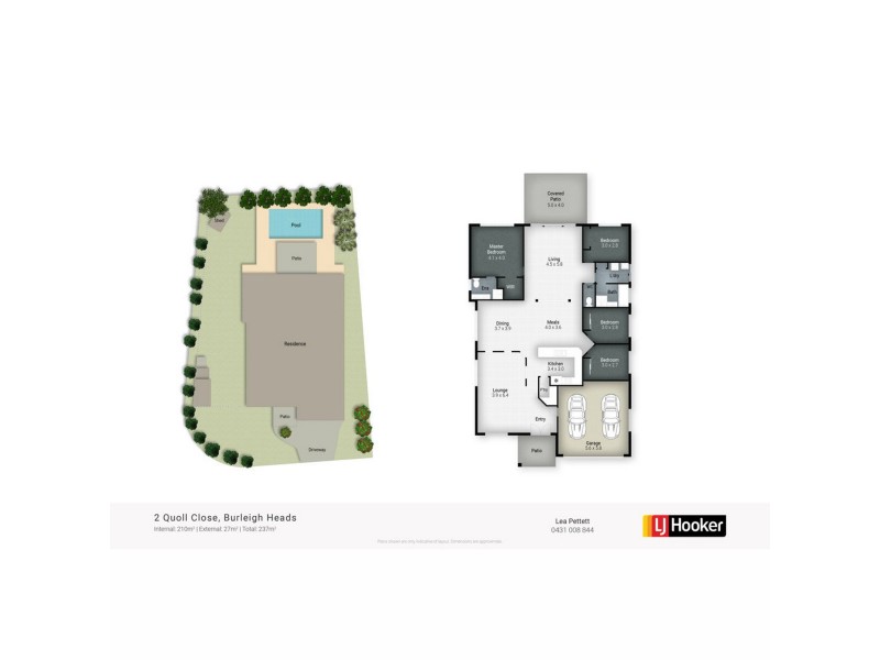 2 Quoll Close, Burleigh Heads QLD 4220 Floorplan