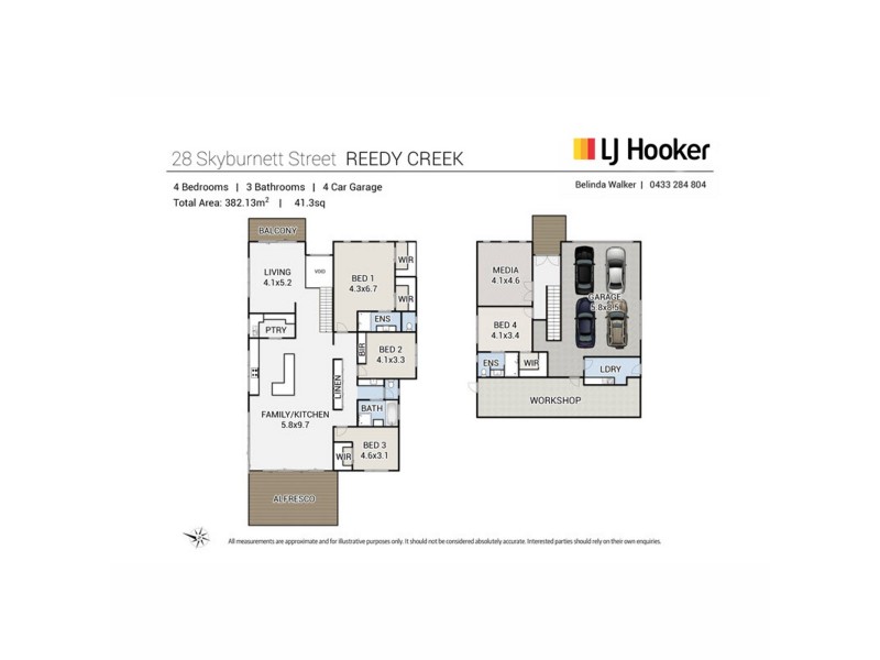 28 Skyburnett Street, Reedy Creek QLD 4227 Floorplan