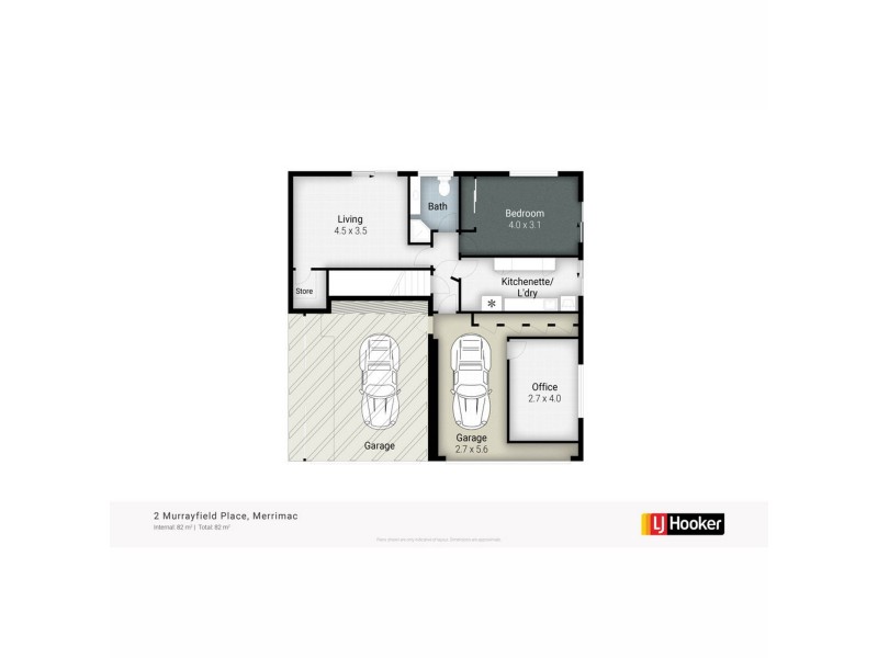 2b Murrayfield Place, Merrimac QLD 4226 Floorplan