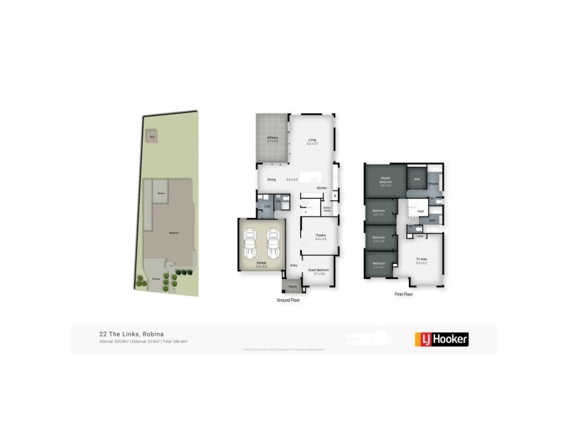 22 The Links, Robina QLD 4226 Floorplan