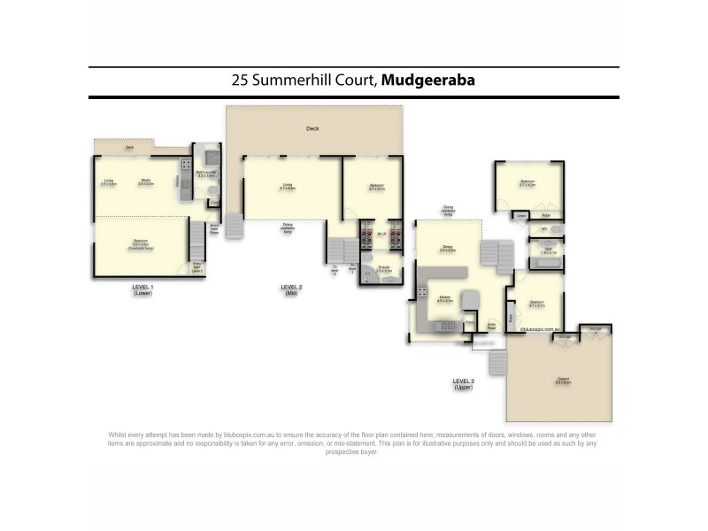 25 Summerhill Court, Mudgeeraba QLD 4213 Floorplan