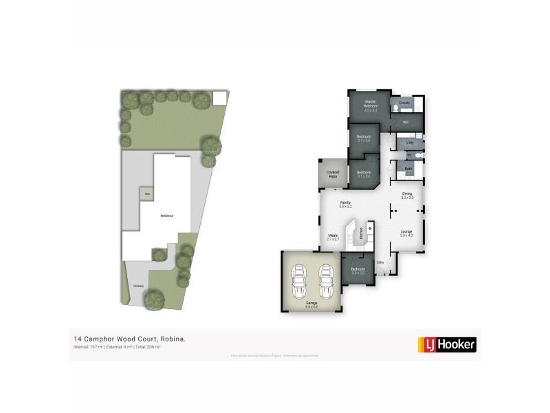 14 Camphor Wood Court, Robina QLD 4226 Floorplan