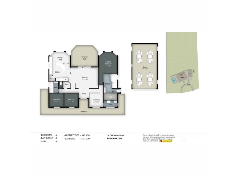 15 Glider Court, Bonogin QLD 4213 Floorplan