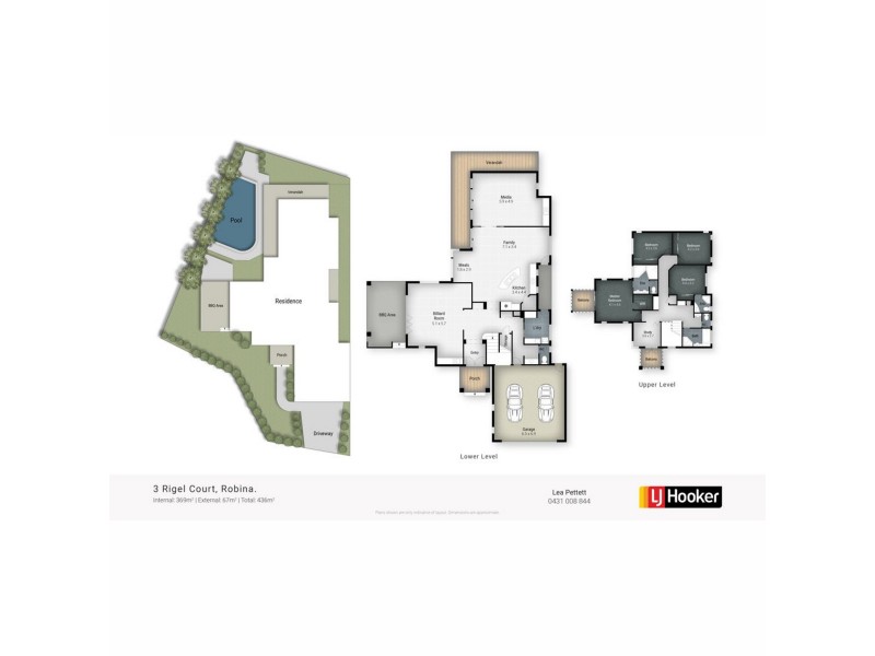 3 Rigel Court, Robina QLD 4226 Floorplan