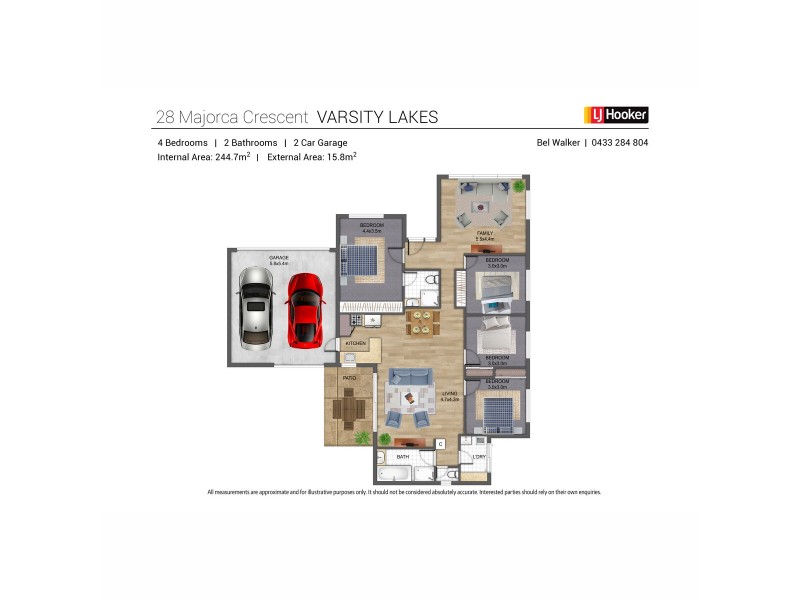 28 Majorca Crescent, Varsity Lakes QLD 4227 Floorplan