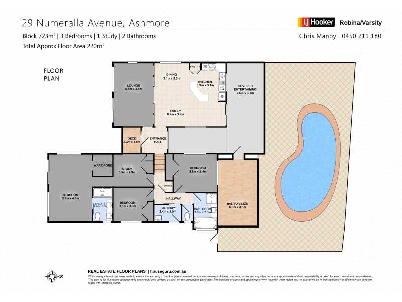29 Numeralla Avenue, Ashmore QLD 4214 Floorplan