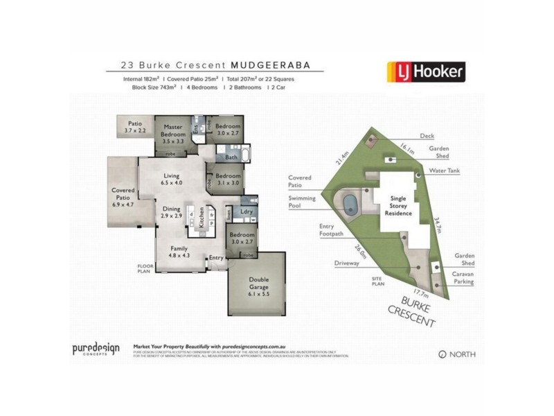 23 Burke Crescent, Mudgeeraba QLD 4213 Floorplan