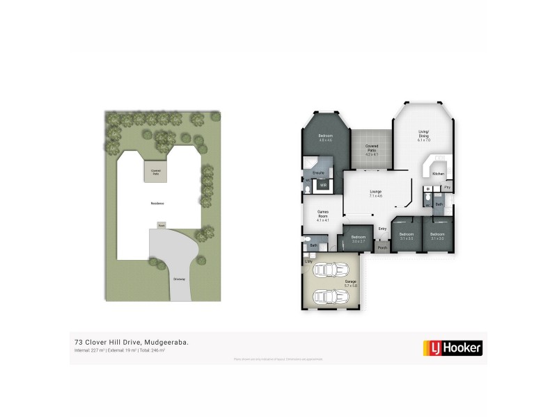 73 Clover Hill Drive, Mudgeeraba QLD 4213 Floorplan
