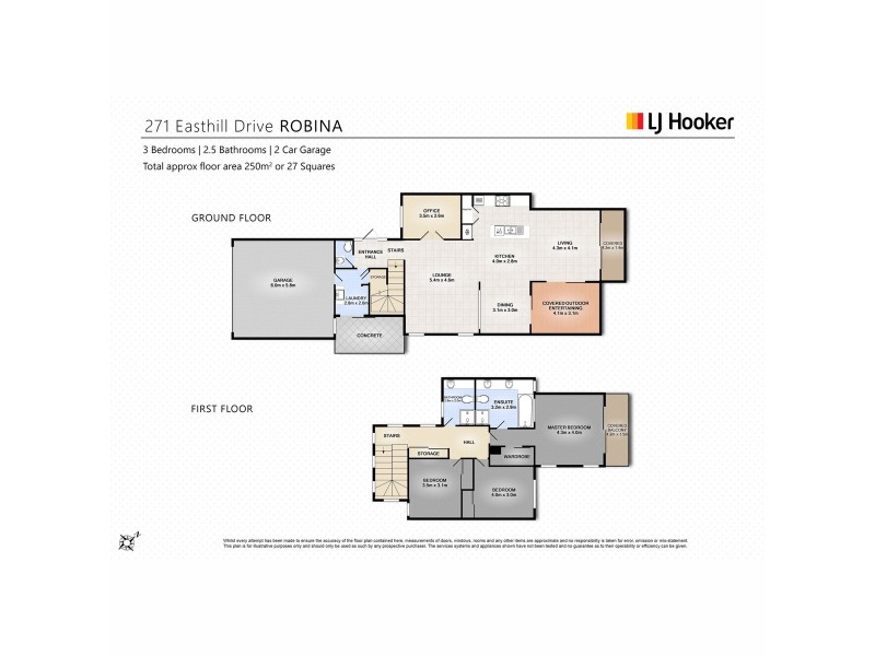 271 Easthill Drive, Robina QLD 4226 Floorplan
