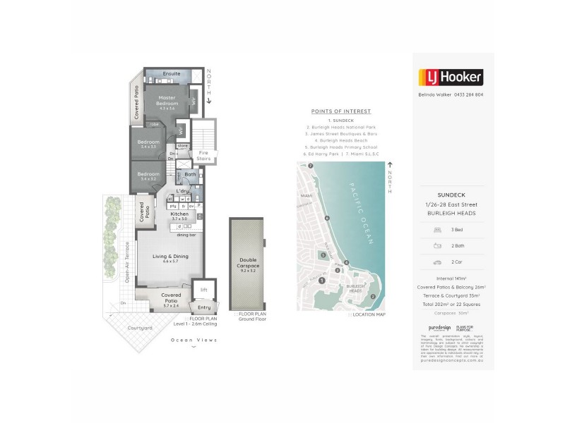 1/28 East Street, Burleigh Heads QLD 4220 Floorplan