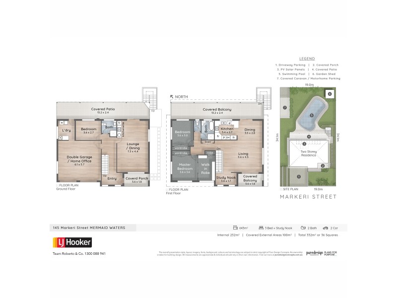 145 Markeri Street, Mermaid Waters QLD 4218 Floorplan