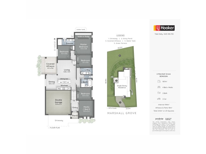 6 Marshall Grove, Bonogin QLD 4213 Floorplan
