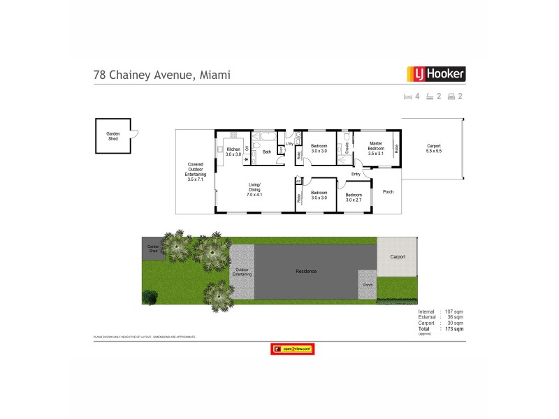78 Chainey Avenue, Miami QLD 4220 Floorplan